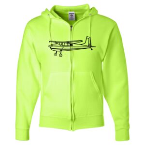 Unisex NuBlend® Full-Zip Hooded Sweatshirt Thumbnail