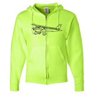 Unisex NuBlend® Full-Zip Hooded Sweatshirt Thumbnail