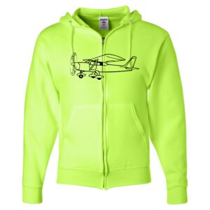 Unisex NuBlend® Full-Zip Hooded Sweatshirt Thumbnail