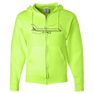 Unisex NuBlend® Full-Zip Hooded Sweatshirt Thumbnail