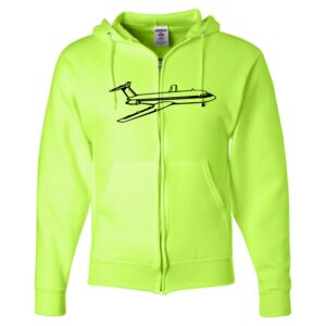 Unisex NuBlend® Full-Zip Hooded Sweatshirt Thumbnail