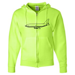 Unisex NuBlend® Full-Zip Hooded Sweatshirt Thumbnail