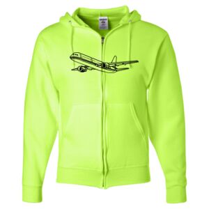 Unisex NuBlend® Full-Zip Hooded Sweatshirt Thumbnail