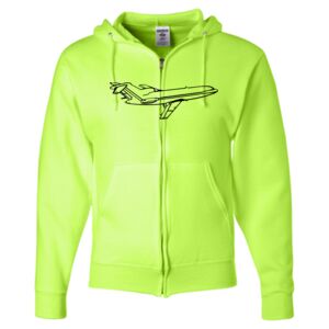 Unisex NuBlend® Full-Zip Hooded Sweatshirt Thumbnail
