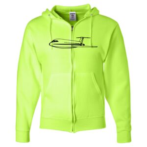 Unisex NuBlend® Full-Zip Hooded Sweatshirt Thumbnail