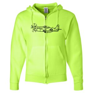 Unisex NuBlend® Full-Zip Hooded Sweatshirt Thumbnail
