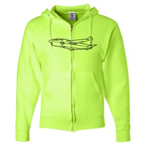 Unisex NuBlend® Full-Zip Hooded Sweatshirt Thumbnail