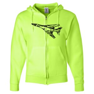 Unisex NuBlend® Full-Zip Hooded Sweatshirt Thumbnail