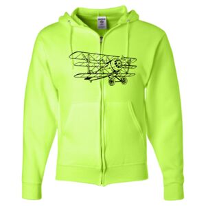 Unisex NuBlend® Full-Zip Hooded Sweatshirt Thumbnail