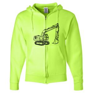 Unisex NuBlend® Full-Zip Hooded Sweatshirt Thumbnail
