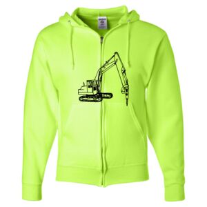 Unisex NuBlend® Full-Zip Hooded Sweatshirt Thumbnail