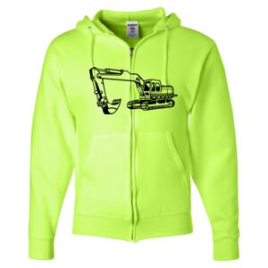 Unisex NuBlend® Full-Zip Hooded Sweatshirt Thumbnail