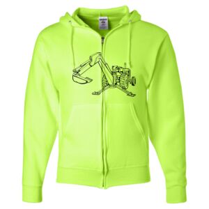 Unisex NuBlend® Full-Zip Hooded Sweatshirt Thumbnail
