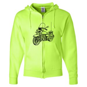 Unisex NuBlend® Full-Zip Hooded Sweatshirt Thumbnail