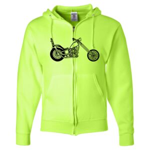 Unisex NuBlend® Full-Zip Hooded Sweatshirt Thumbnail