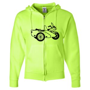 Unisex NuBlend® Full-Zip Hooded Sweatshirt Thumbnail