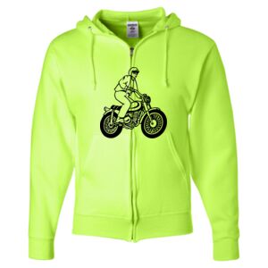 Unisex NuBlend® Full-Zip Hooded Sweatshirt Thumbnail