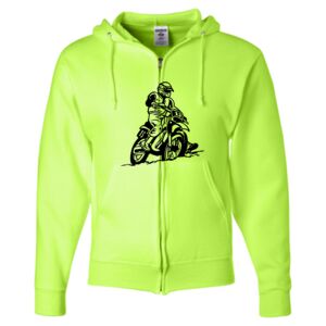 Unisex NuBlend® Full-Zip Hooded Sweatshirt Thumbnail