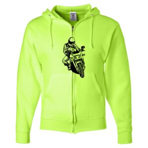 Unisex NuBlend® Full-Zip Hooded Sweatshirt Thumbnail
