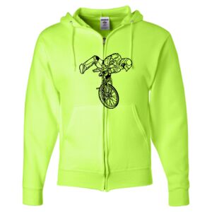 Unisex NuBlend® Full-Zip Hooded Sweatshirt Thumbnail