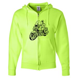 Unisex NuBlend® Full-Zip Hooded Sweatshirt Thumbnail