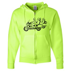 Unisex NuBlend® Full-Zip Hooded Sweatshirt Thumbnail