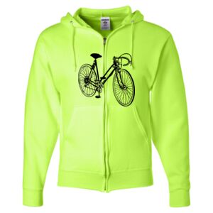 Unisex NuBlend® Full-Zip Hooded Sweatshirt Thumbnail