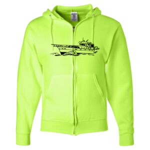 Unisex NuBlend® Full-Zip Hooded Sweatshirt Thumbnail