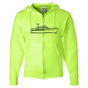 Unisex NuBlend® Full-Zip Hooded Sweatshirt Thumbnail