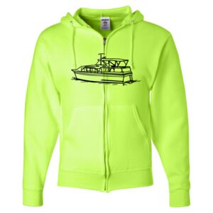 Unisex NuBlend® Full-Zip Hooded Sweatshirt Thumbnail