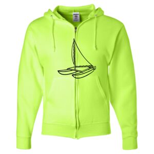 Unisex NuBlend® Full-Zip Hooded Sweatshirt Thumbnail