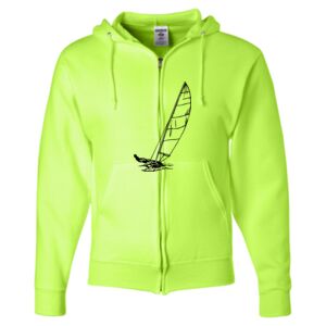 Unisex NuBlend® Full-Zip Hooded Sweatshirt Thumbnail