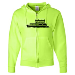 Unisex NuBlend® Full-Zip Hooded Sweatshirt Thumbnail