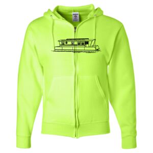 Unisex NuBlend® Full-Zip Hooded Sweatshirt Thumbnail