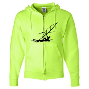 Unisex NuBlend® Full-Zip Hooded Sweatshirt Thumbnail