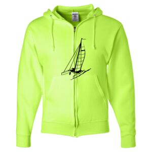 Unisex NuBlend® Full-Zip Hooded Sweatshirt Thumbnail