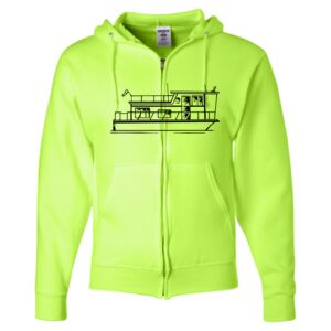 Unisex NuBlend® Full-Zip Hooded Sweatshirt Thumbnail