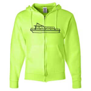 Unisex NuBlend® Full-Zip Hooded Sweatshirt Thumbnail