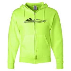 Unisex NuBlend® Full-Zip Hooded Sweatshirt Thumbnail