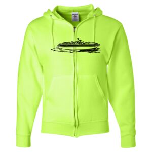 Unisex NuBlend® Full-Zip Hooded Sweatshirt Thumbnail