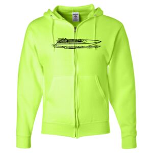 Unisex NuBlend® Full-Zip Hooded Sweatshirt Thumbnail