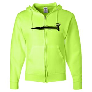 Unisex NuBlend® Full-Zip Hooded Sweatshirt Thumbnail