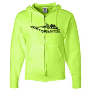 Unisex NuBlend® Full-Zip Hooded Sweatshirt Thumbnail