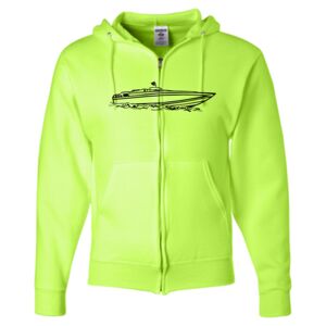 Unisex NuBlend® Full-Zip Hooded Sweatshirt Thumbnail