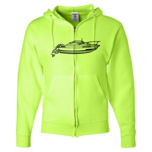 Unisex NuBlend® Full-Zip Hooded Sweatshirt Thumbnail