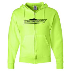 Unisex NuBlend® Full-Zip Hooded Sweatshirt Thumbnail