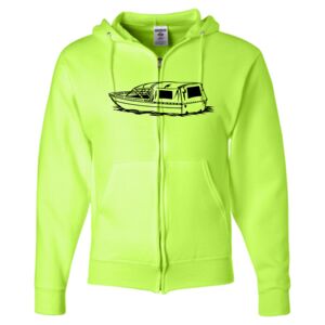 Unisex NuBlend® Full-Zip Hooded Sweatshirt Thumbnail
