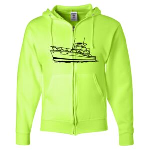 Unisex NuBlend® Full-Zip Hooded Sweatshirt Thumbnail