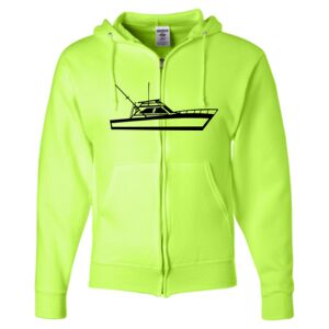 Unisex NuBlend® Full-Zip Hooded Sweatshirt Thumbnail