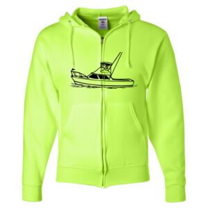 Unisex NuBlend® Full-Zip Hooded Sweatshirt Thumbnail